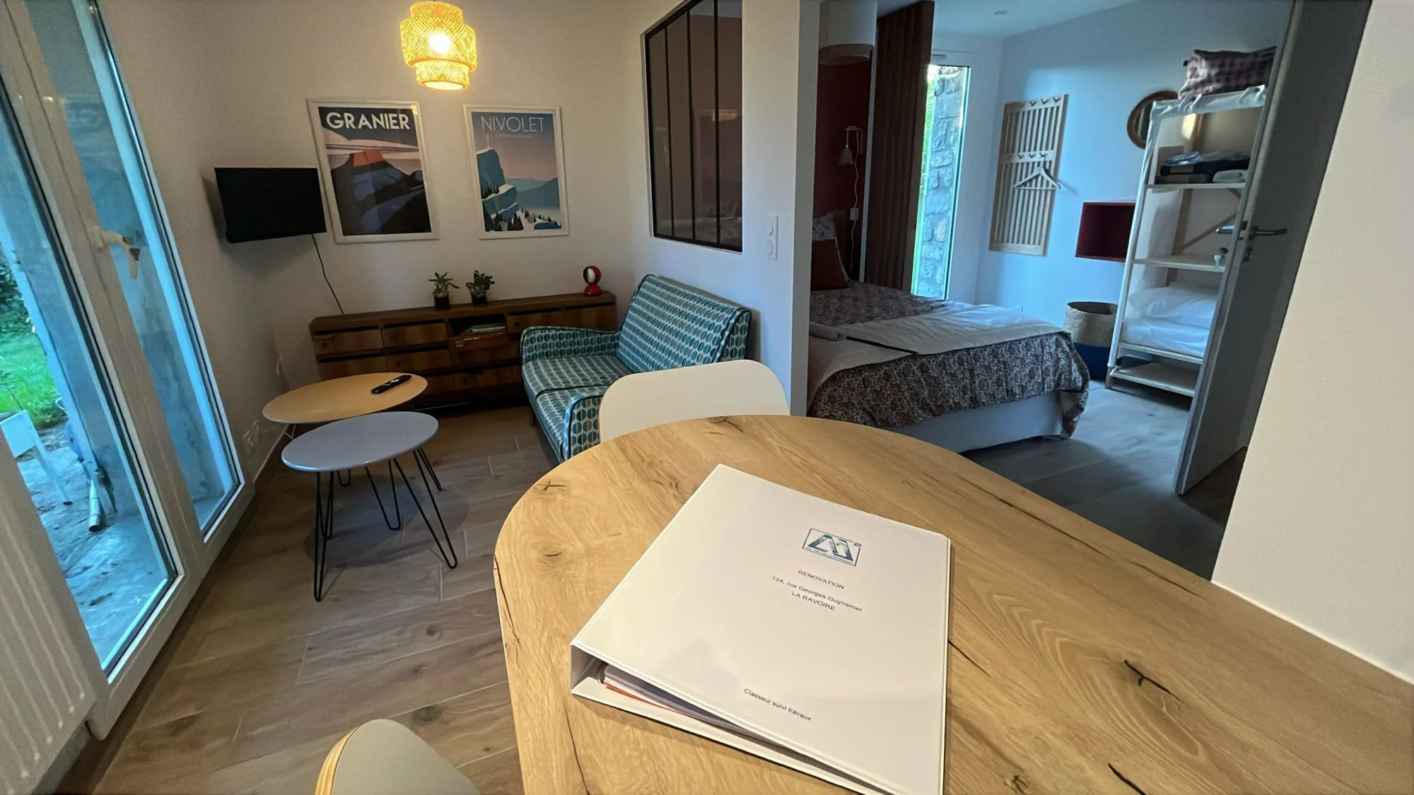 Rénovation complète d'un studio